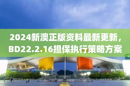 2024新澳正版资料最新更新，BD22.2.16担保执行策略方案