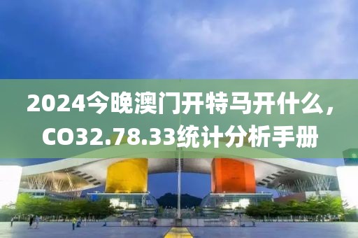 2024今晚澳门开特马开什么，CO32.78.33统计分析手册