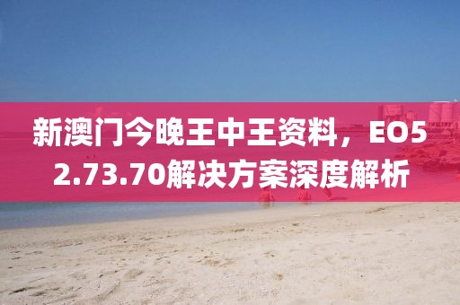 新澳门今晚王中王资料，EO52.73.70解决方案深度解析