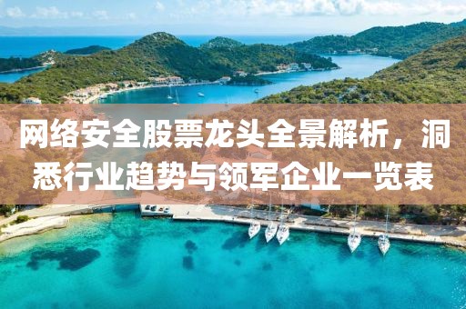 网络安全股票龙头全景解析，洞悉行业趋势与领军企业一览表