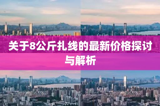 关于8公斤扎线的最新价格探讨与解析