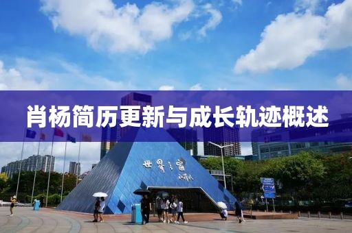 肖杨简历更新与成长轨迹概述