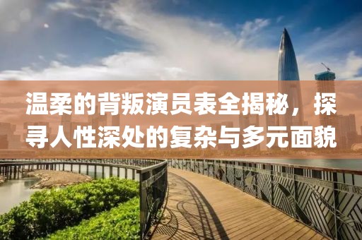 温柔的背叛演员表全揭秘，探寻人性深处的复杂与多元面貌