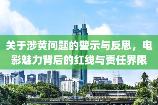 关于涉黄问题的警示与反思，电影魅力背后的红线与责任界限