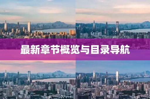 最新章节概览与目录导航