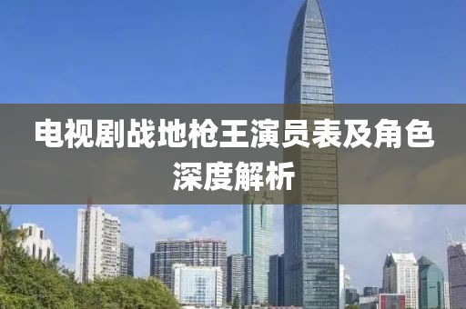 电视剧战地枪王演员表及角色深度解析
