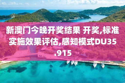 新澳门今晚开奖结果 开奖,标准实施效果评估,感知模式DU35.915