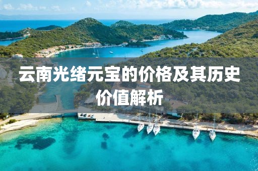 云南光绪元宝的价格及其历史价值解析